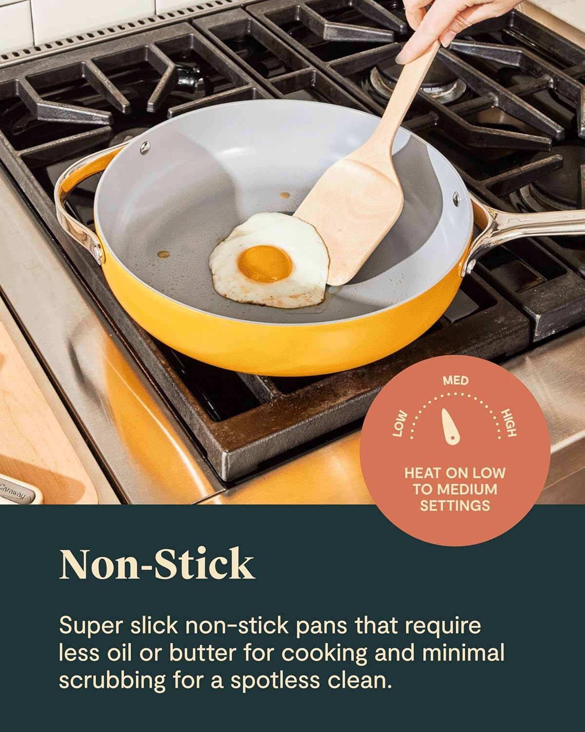 Caraway Deluxe Nonstick Ceramic Cookware Set (16 Piece) Pots, Frying Pans, Lids and Kitchen Storage – PFAS & PFOA Free – Oven Safe Ceramic Pan Set & Compatible with All Stovetops – Sage