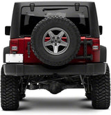 Redrock 4×4 HD Tire Carrier Compatible with OEM Tail Gate Compatible with 07-18 Jeep Wrangler JK