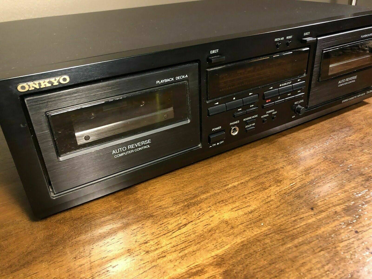 Onkyo TA-RW544 – Dual cassette deck – black